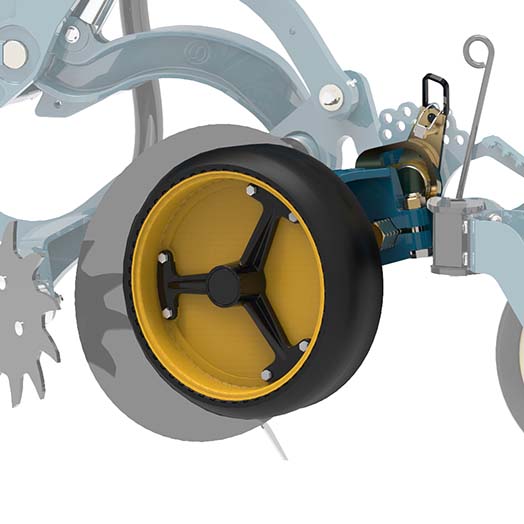 Equalizer No-Till Disc Seeder Heavy Duty gauge wheel | www.equalizer.co.za